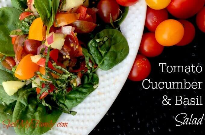 Salad of Heirloom Tomatoes and Cucumbers – 2 Ways