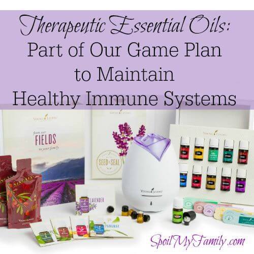Essential oils should be part of your family's year round plan to support healthy immune systems. www.themidlifemamas.com #youngliving #essentialoils #healthyimmunesystem