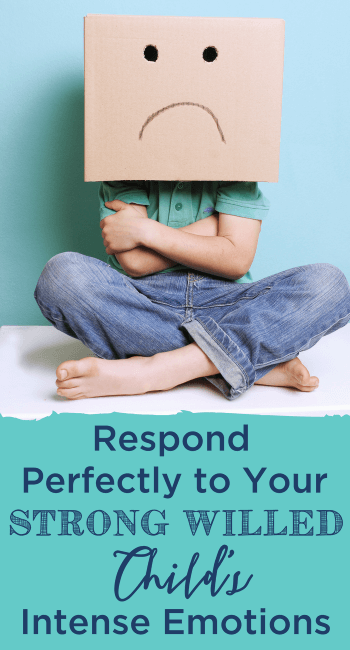 I always wondered how to respond "just right" to my strong willed child. Now I know! www.themidlifemamas.com