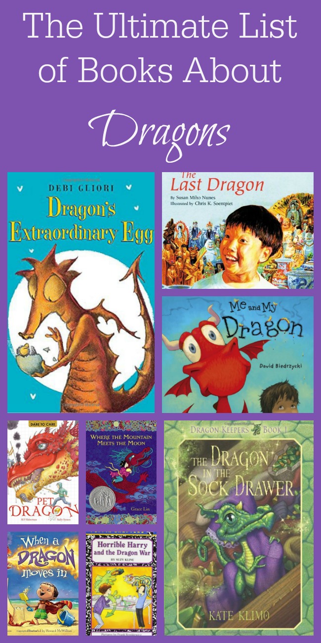 This is the best list of books about dragons for young children I've ever seen! www.themidlifemamas.com