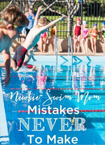 I was nervous when I was a swim team mom newbie this summer. These are all the tips, hacks, and essentials that I wish I'd known!  I thought it would be just taking great pictures. It was so much more; I had no idea! So here are my best gear, party, and snack ideas in one place so you'll be perfectly prepared! #swimteam #swimmom #swimteammom #summer #swim www.themidlifemamas.com