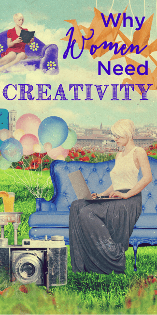 We are all born to be creative. And we start out that way, but then we stop. Do we need to continue to be creative? YES!! And this is why. www.themidlifemamas.com