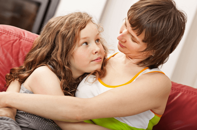 We all know that there will inevitably be awkward conversations with your tween or teen. I love this idea / tip because no matter how flustered or embarrassed I feel by my child's conversation starters, this works! What parents really want is a way to respond positively in the moment when we've been caught off guard instead of reacting negatively and damaging our relationship with our child. Here's the only phrase you'll ever need to know! #positiveresponse #tweens #teenagers #parentingtweens #parentingteens #parenting www.themidlifemamas.com