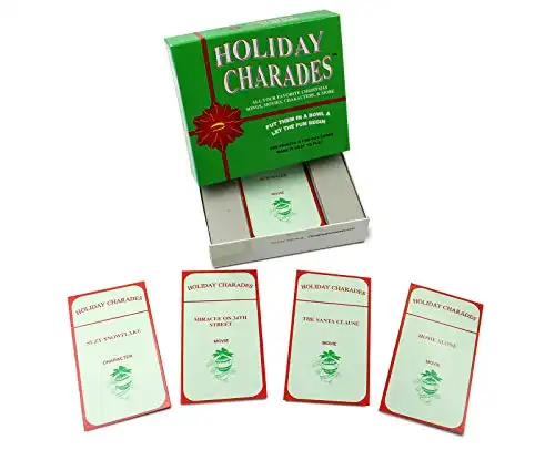 Anton Publications Holiday Charades Game | This Classic and Original Charades Game is The Perfect Addition to Your Other Holiday Games.