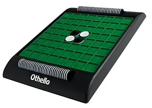 Othello, Strategy Classic Family Board Game 2-Player Reversi Brain Teaser STEM Math Skills, for Adults and Kids Ages 7 and up