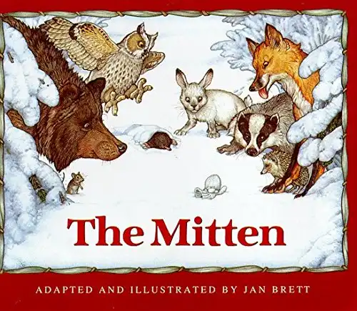 The Mitten by Jan Brett (1999-08-31)
