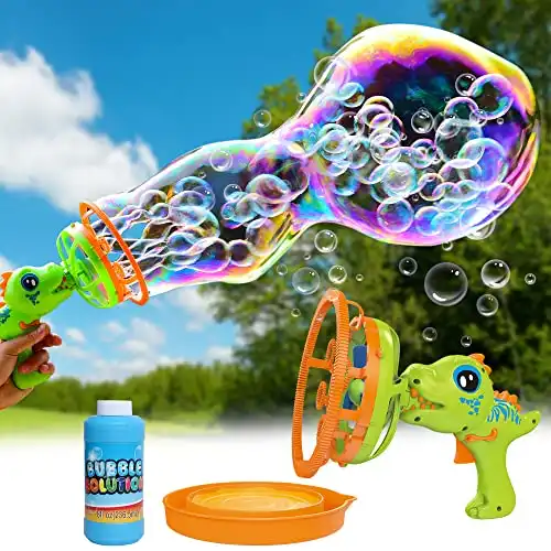 Bubble Gun Bubble Machine for Toddlers 1-3